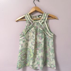ANTHROPOLOGIE Leifnotes IDELLA Silk Top